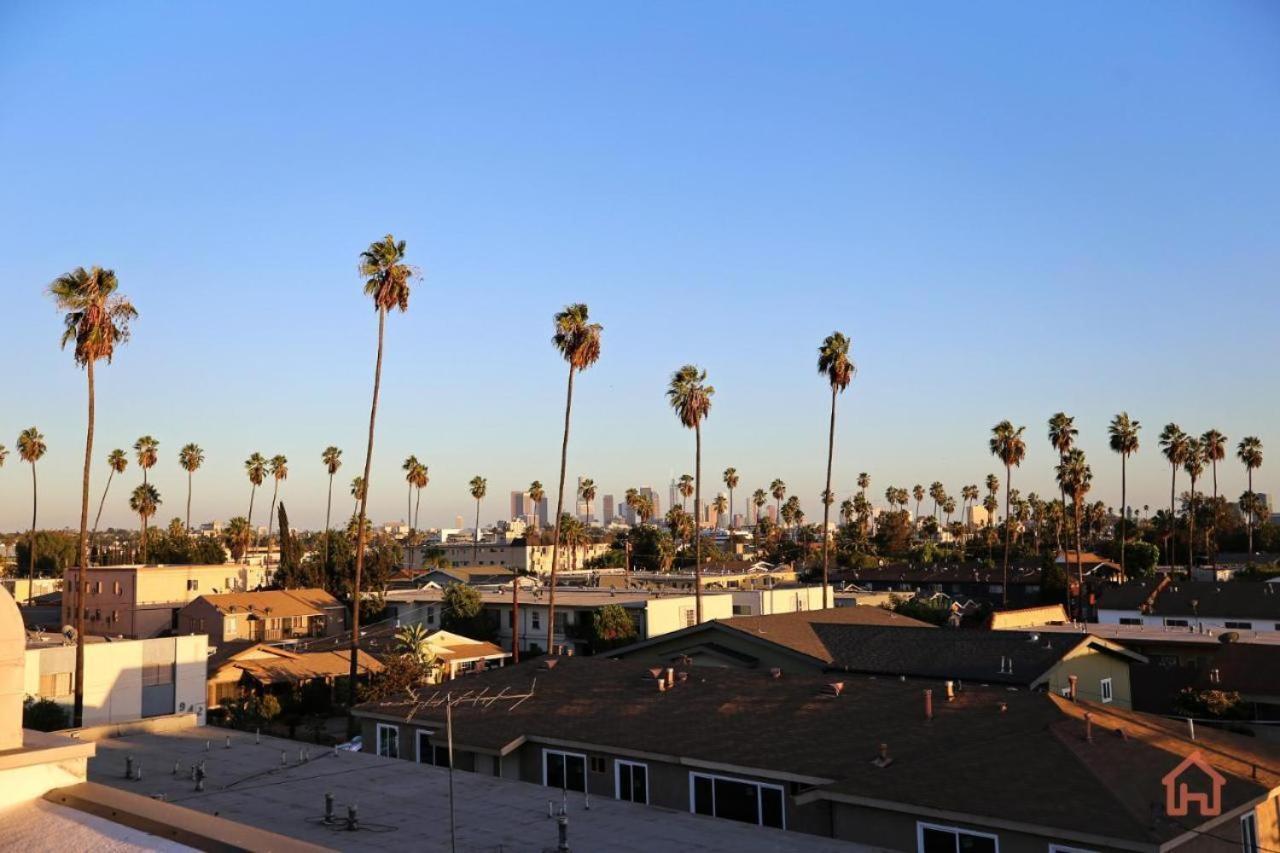 Blue Palm Hollywood Aprtments Lägenhet Los Angeles Exteriör bild