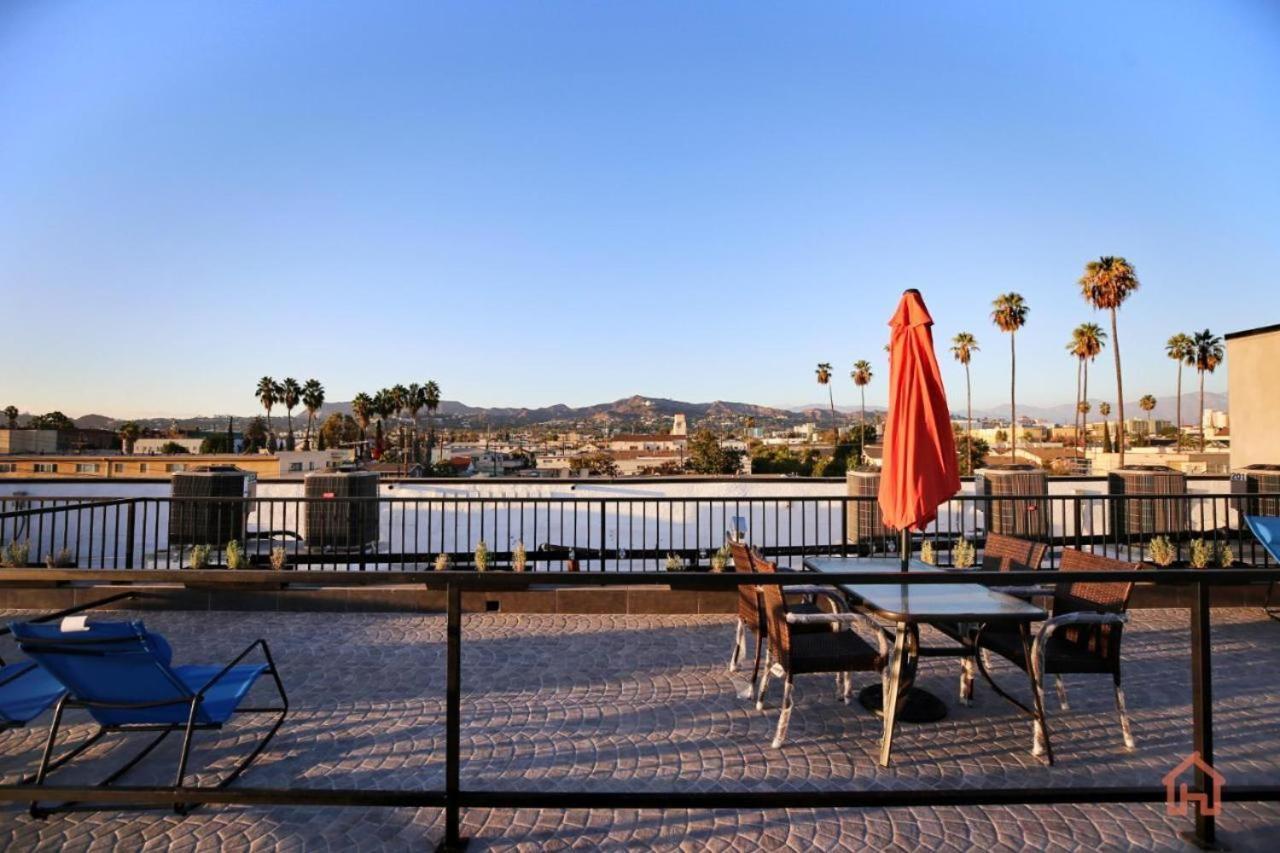 Blue Palm Hollywood Aprtments Lägenhet Los Angeles Exteriör bild